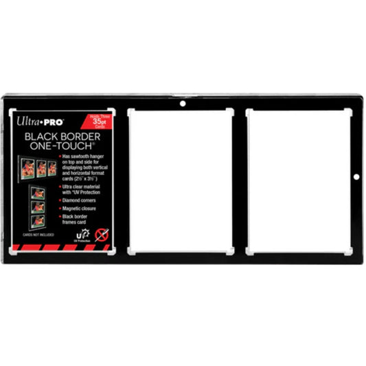 Ultra Pro: 3-Card Black Border One-Touch
