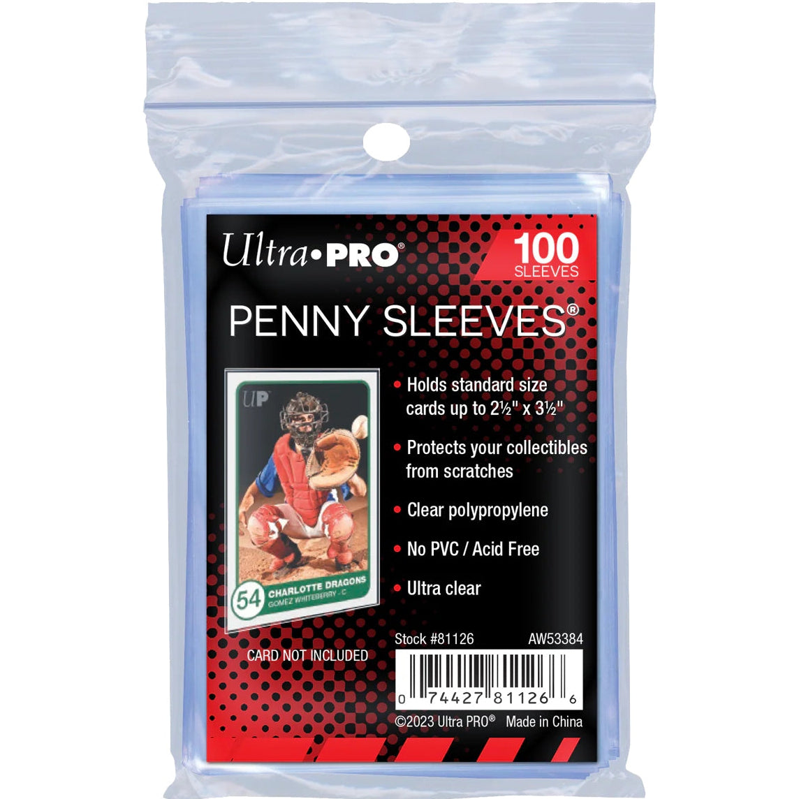 Ultra Pro: Soft Penny Sleeves (100)