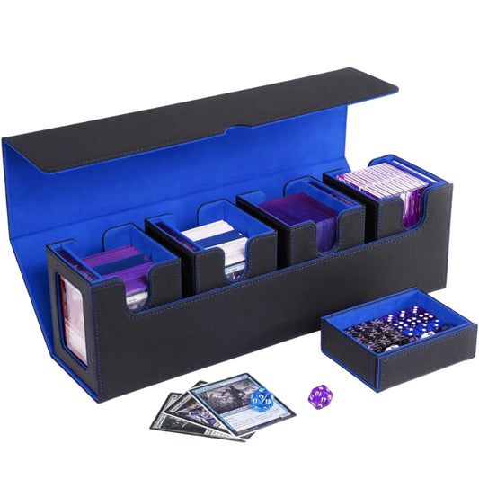 5-in-1 - 4-Slot Deck Box + Accessory Storage