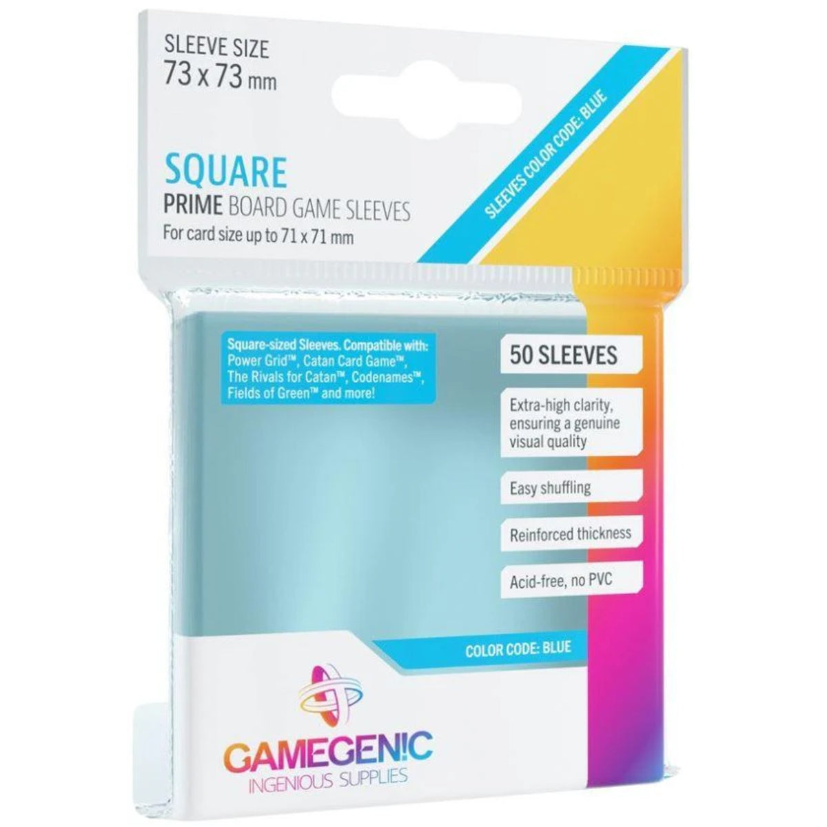 Gamegenic - Prime Board Game - Square (73 x 73mm)