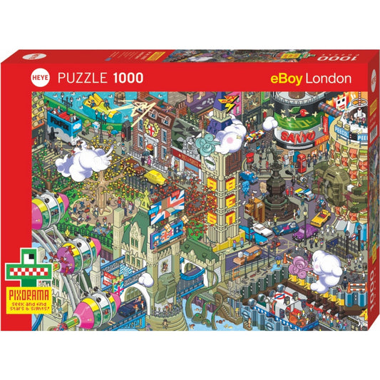 HEYE: Pixorama: London Quest (1000 Pieces)