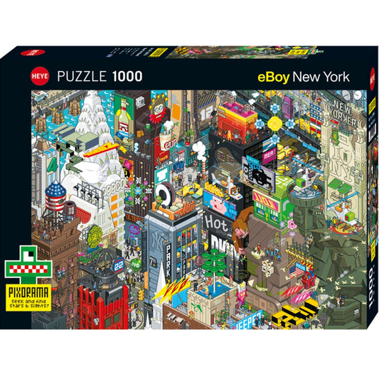HEYE: Pixorama: New York Quest (1000 Pieces)