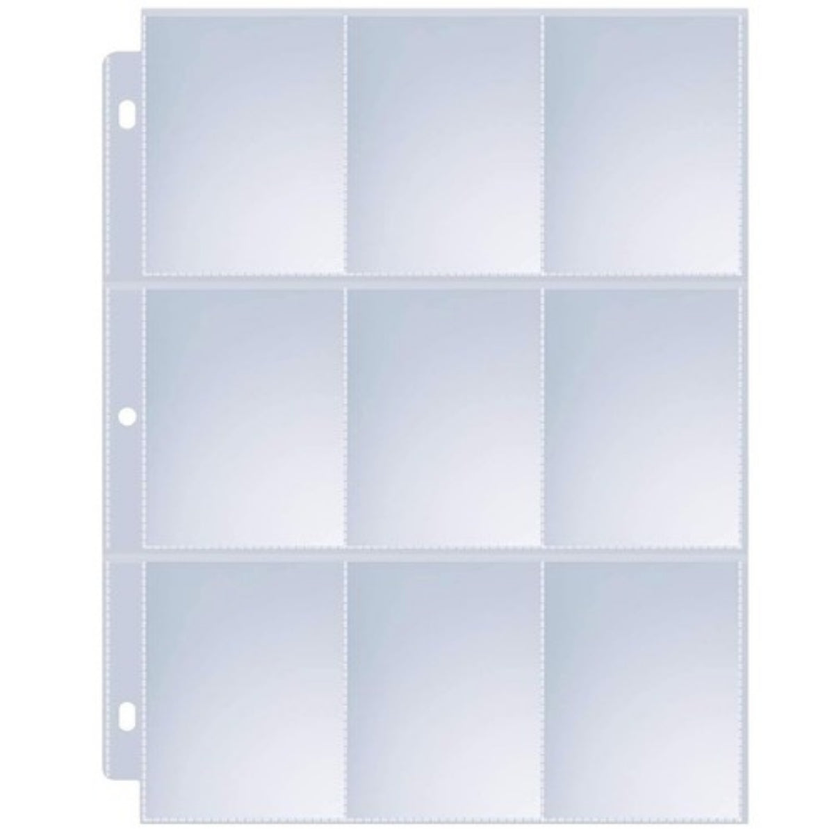 CSP 9 Pocket Trading Card Album Pages - No PVC / Acid Free (Box of 100)