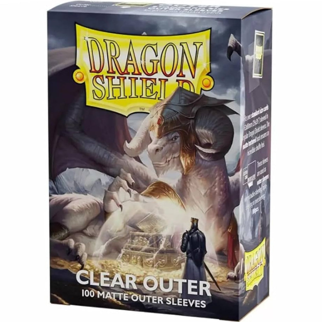 Dragon Shield Outer Standard Sleeves - Clear Matte