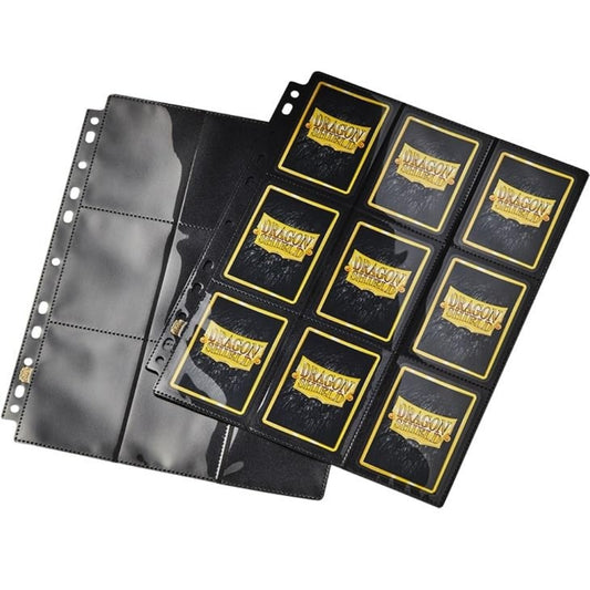 درع التنين - 18 جيبًا، 50 صفحة - شفاف 