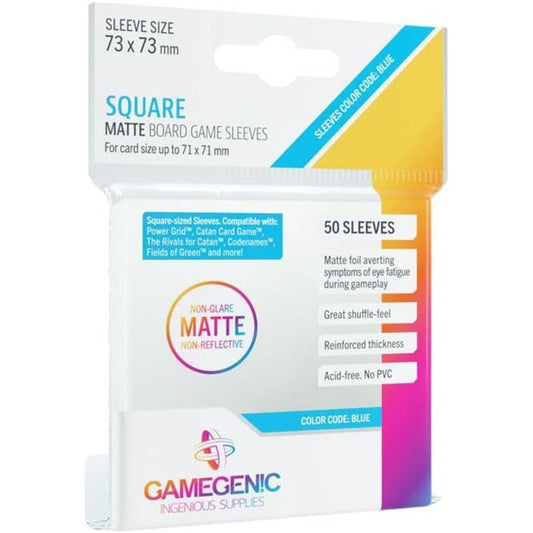 Gamegenic - Matte Board Game - Square (73 x 73mm)