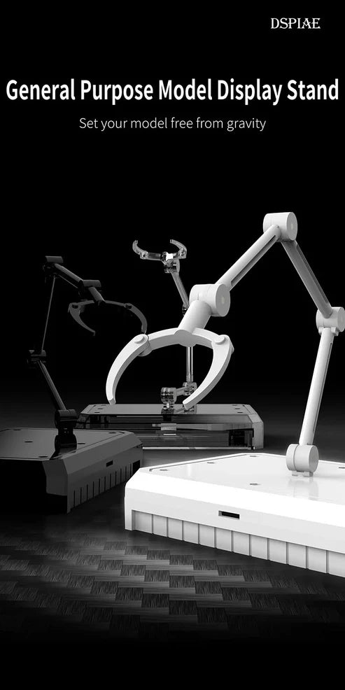 General Purpose Model Display Stand (Clear)