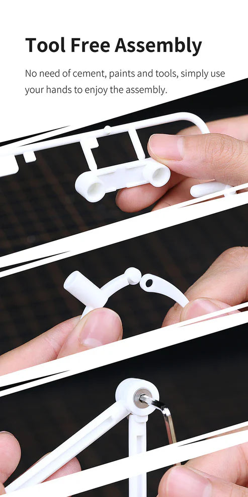 General Purpose Model Display Stand (Clear)