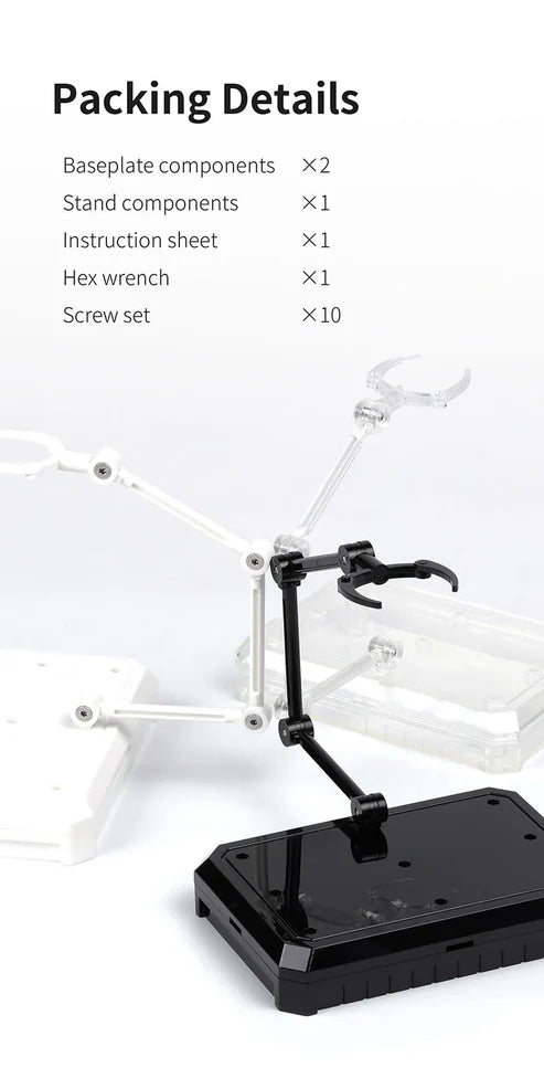 General Purpose Model Display Stand (Clear)